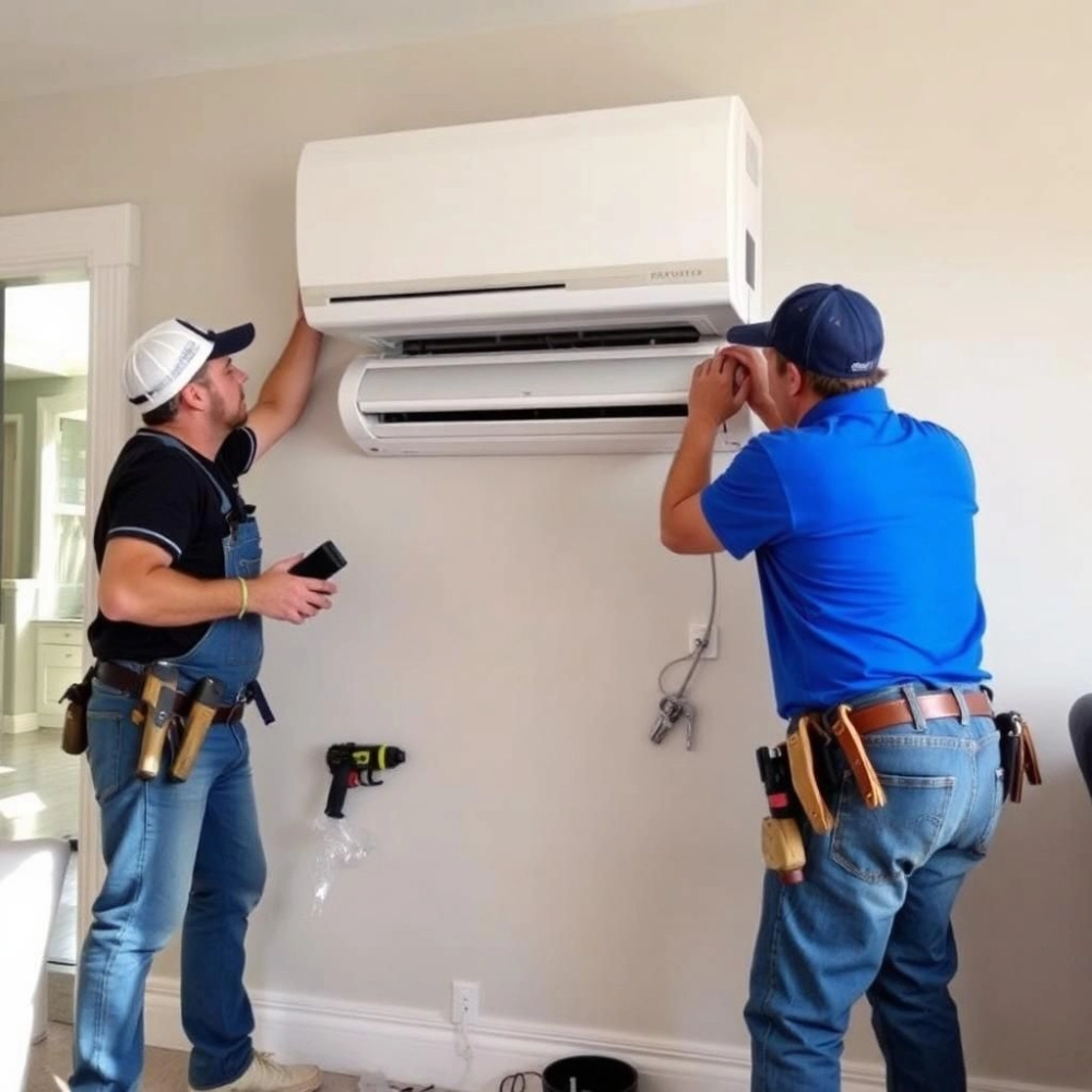 AC installation Riyadh